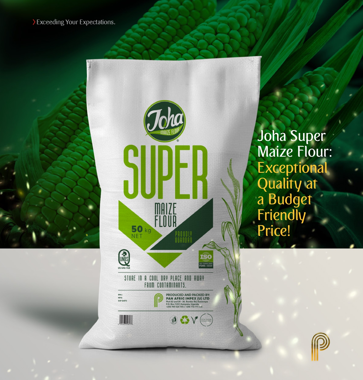 Maize Flour Uganda | Pan Afric Premium Flour